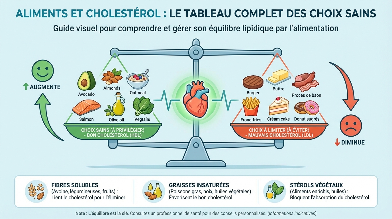 Les aliments à éviter