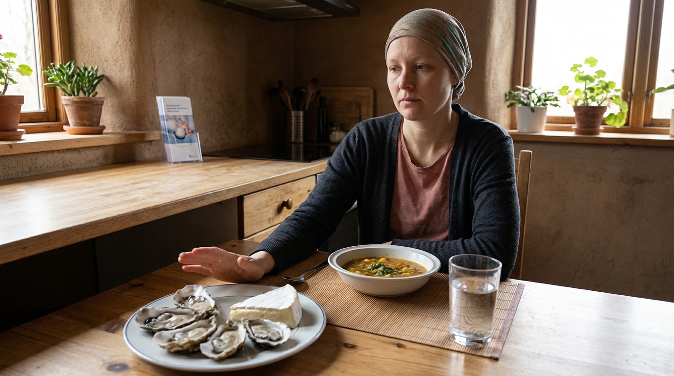 Aliments interdits pendant une chimiothérapie : ce qu'il faut savoir