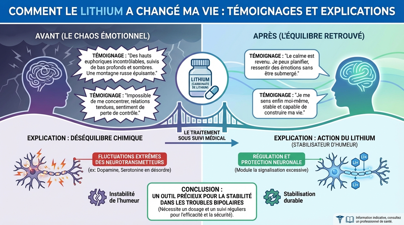 Comment le lithium a changé ma vie : témoignages et explications 3 Les effets du lithium