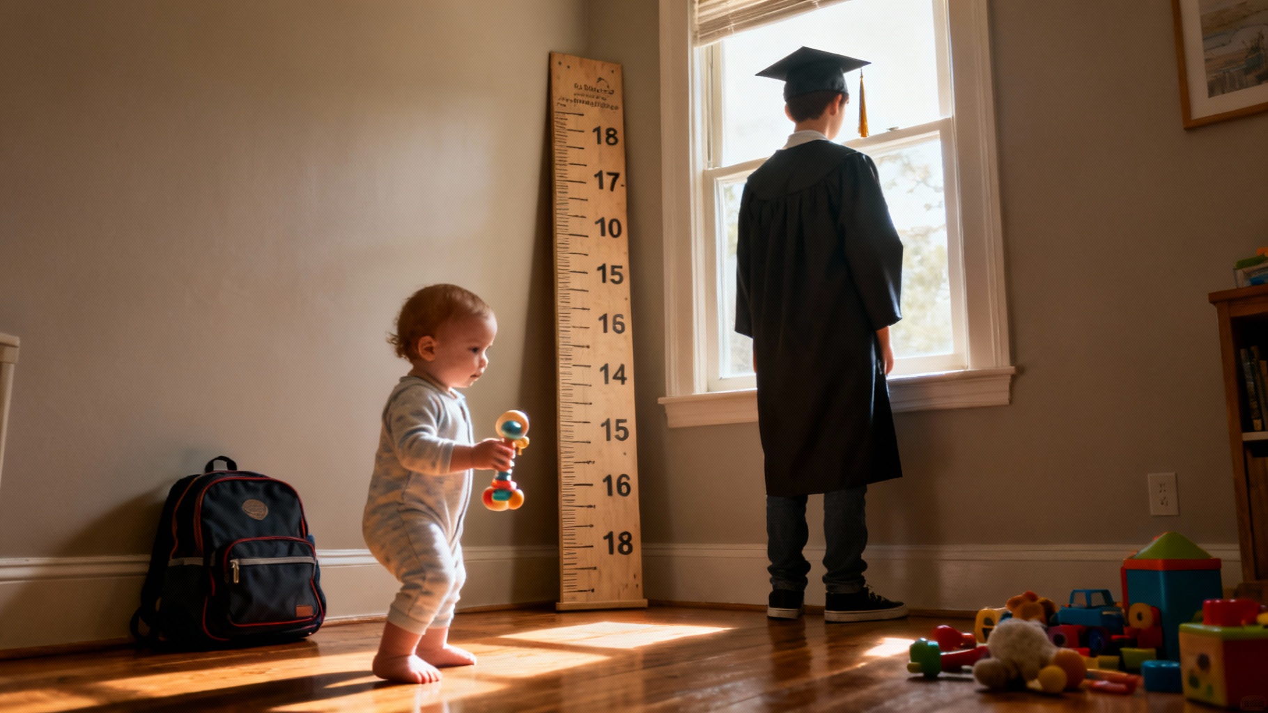 Comprendre la courbe de croissance de 0 à 18 ans