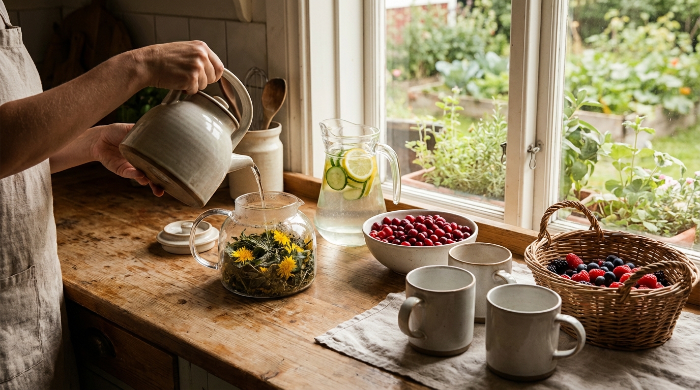 Les meilleures boissons pour faire uriner naturellement