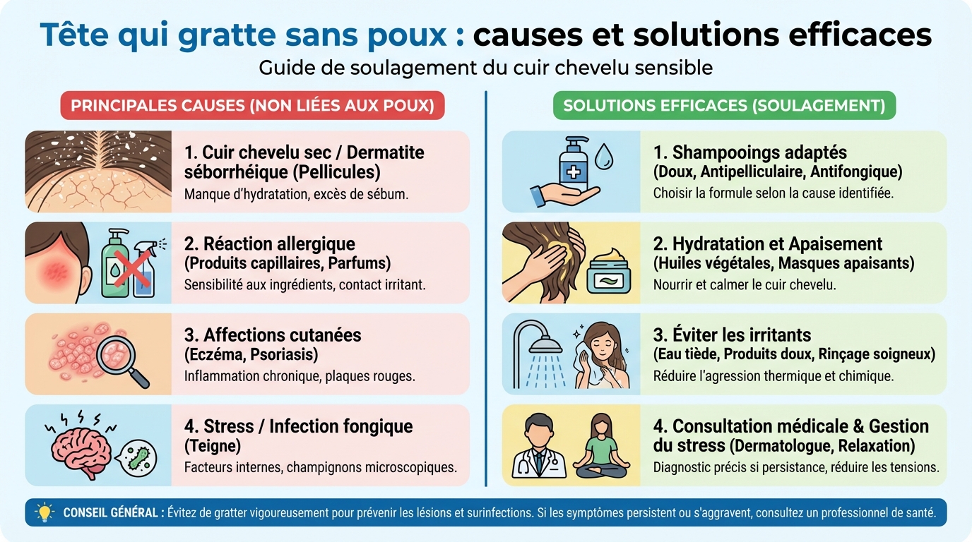 Comprendre les démangeaisons du cuir chevelu
