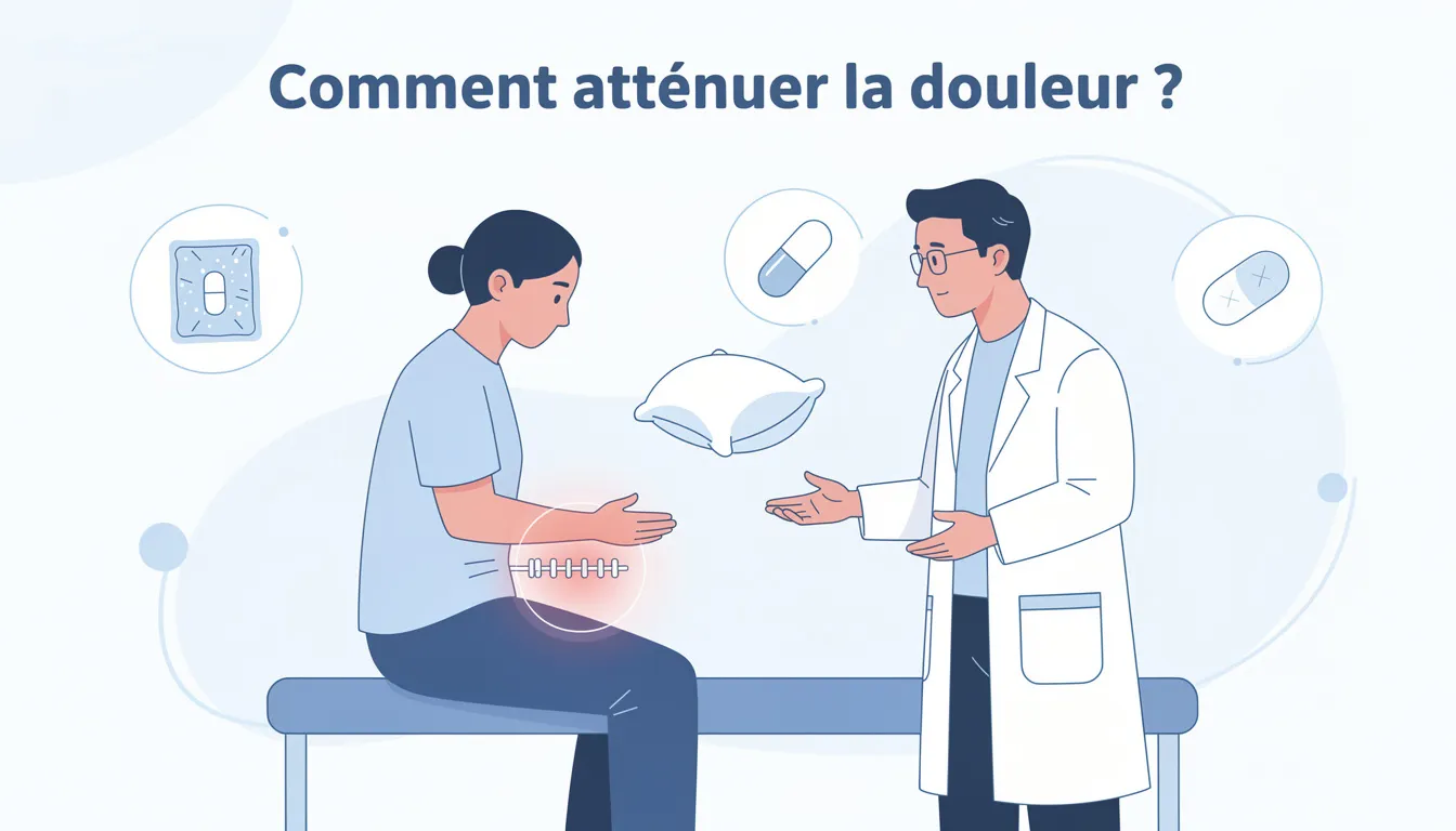 Agrafe chirurgicale et douleur : ce qu'il faut savoir 3 Comment atténuer la douleur ?