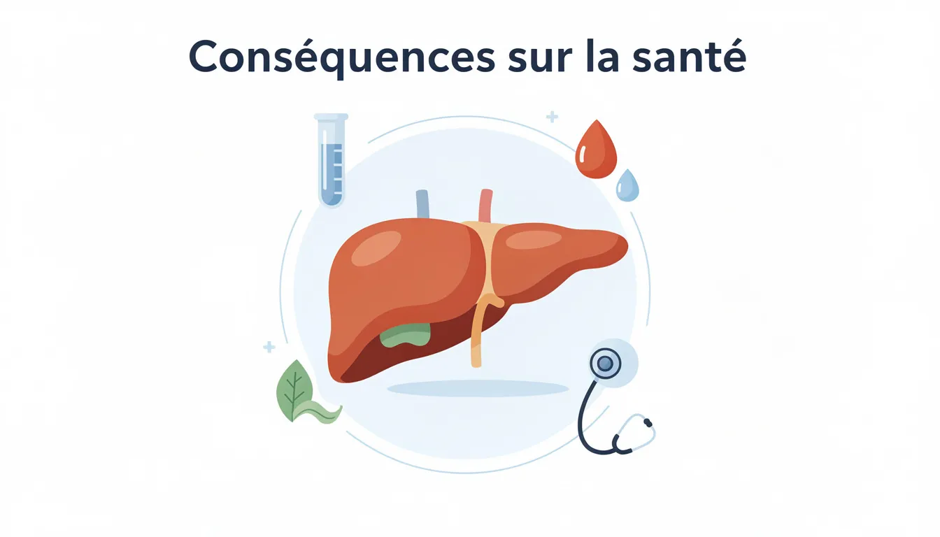 Alat et gamma GT élevés : causes et solutions pratiques 3 Conséquences sur la santé