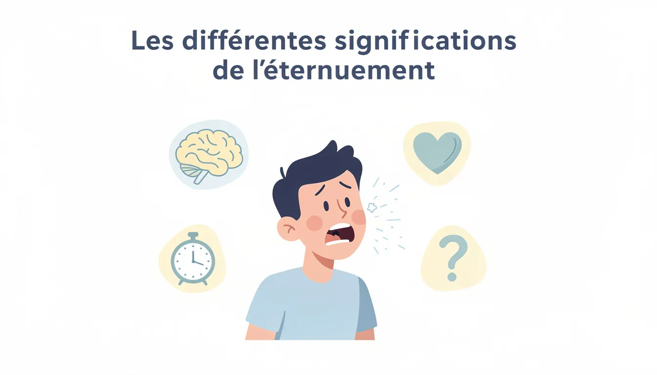 Les différentes significations de l'éternuement
