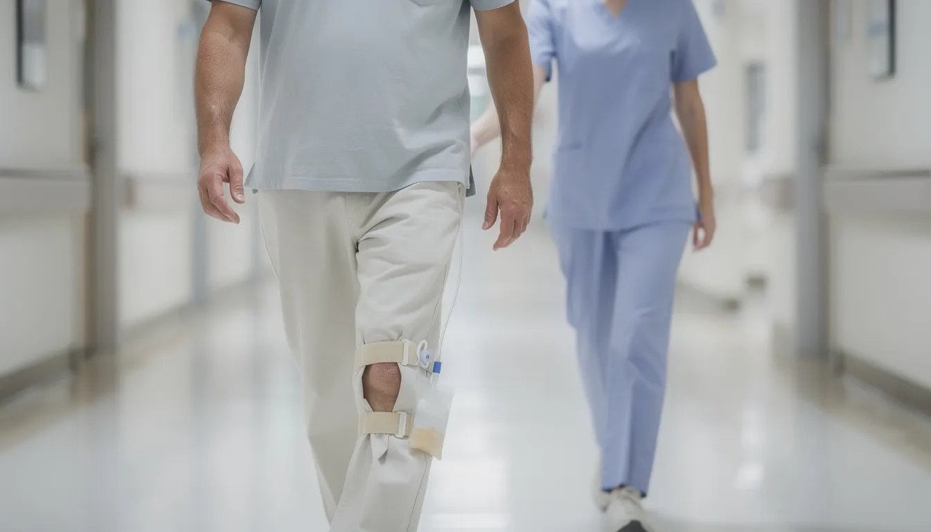 Peut-on marcher avec une sonde urinaire ? conseils pratiques