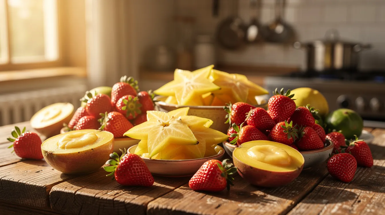 Utilisation des fruits en S en cuisine