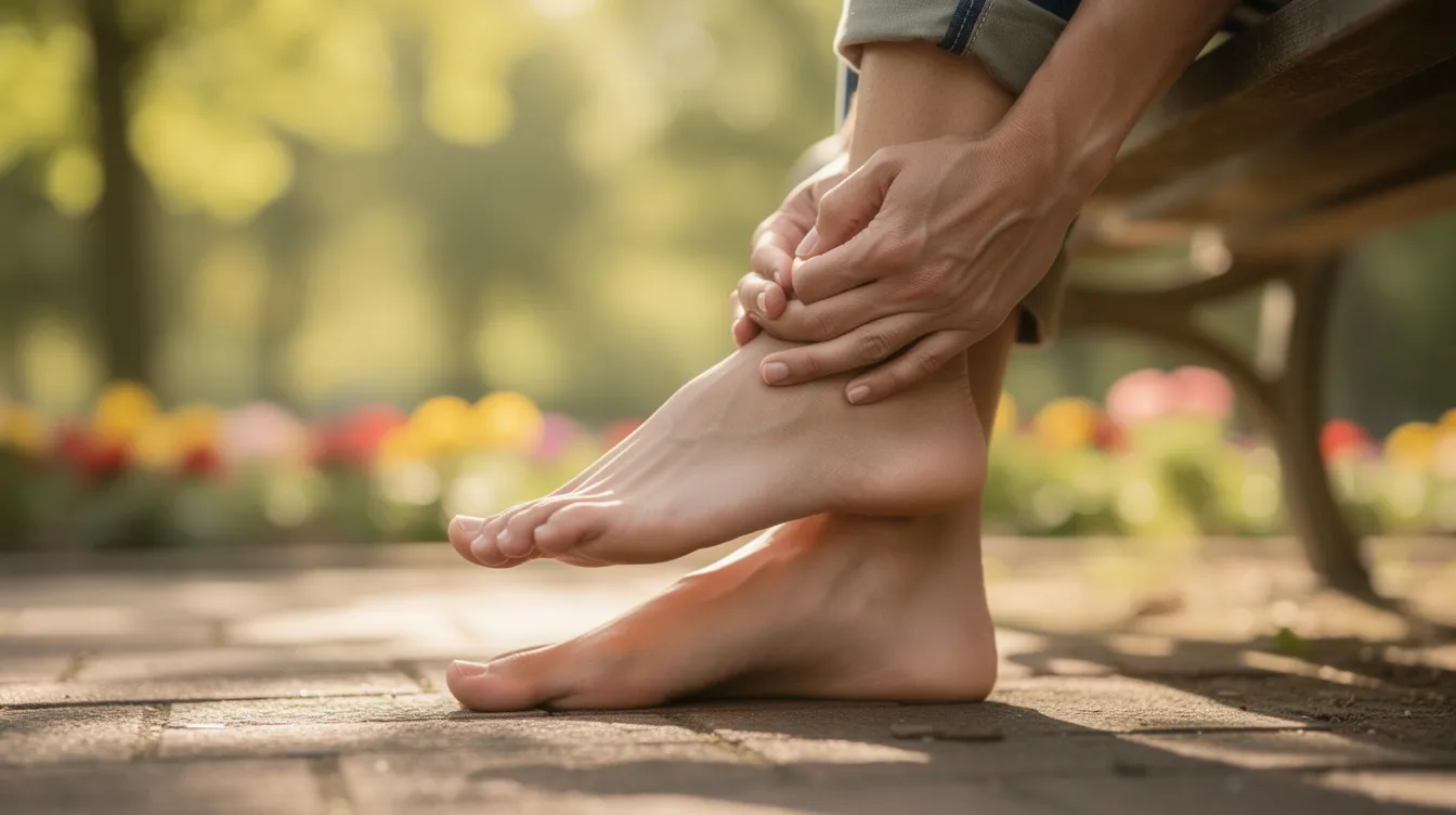 Douleur sur le côté extérieur du pied : comment soulager le nerf sural