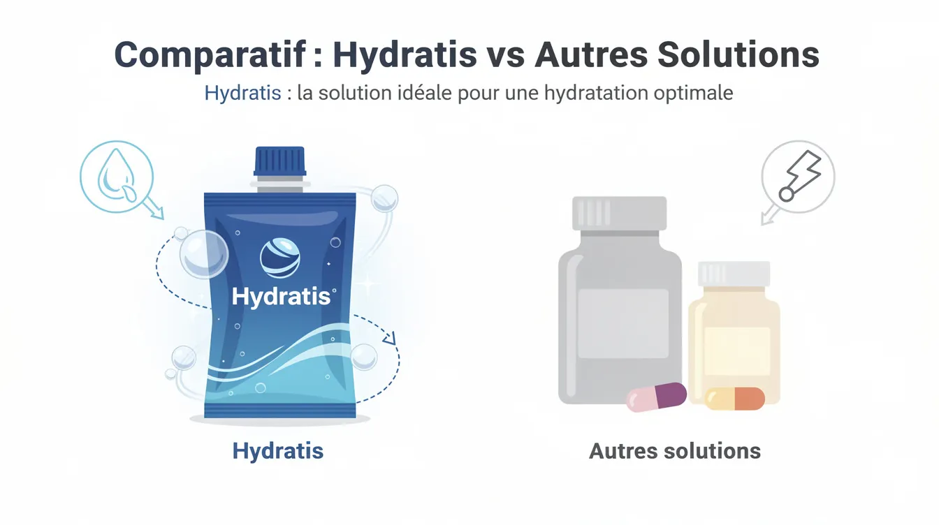 Hydratis : la solution idéale pour une hydratation optimale 3 Comparatif : Hydratis vs Autres Solutions