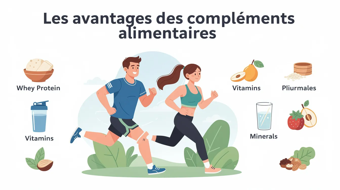 Nutrimuscle : boostez votre performance sportive naturellement 3 Les avantages des compléments alimentaires