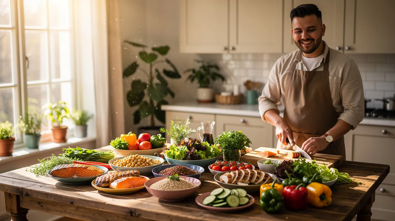 Menu type pour 7 jours