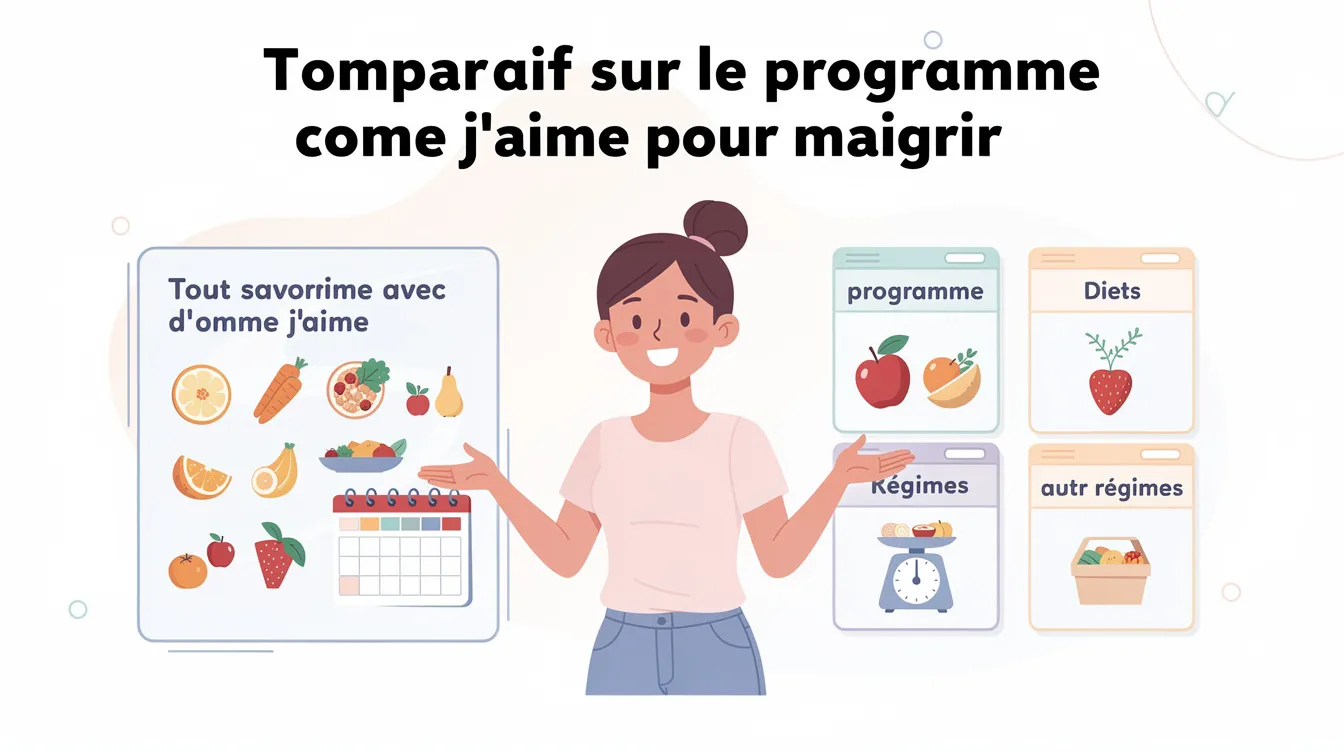 Comparatif avec d'autres régimes