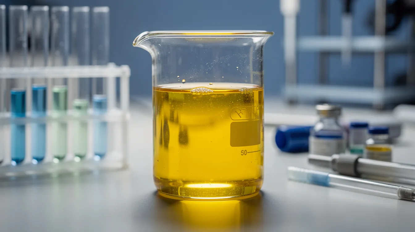 Urine jaune fluorescent : causes et signes à ne pas négliger